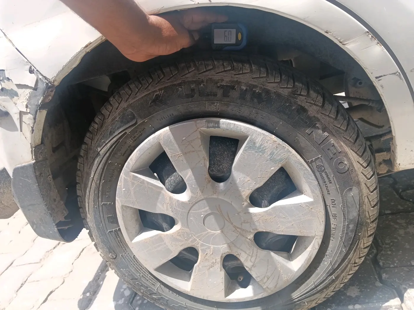 2016 Maruti Alto K10 VXI (O), Petrol, Manual, 86,597 km, tyre
