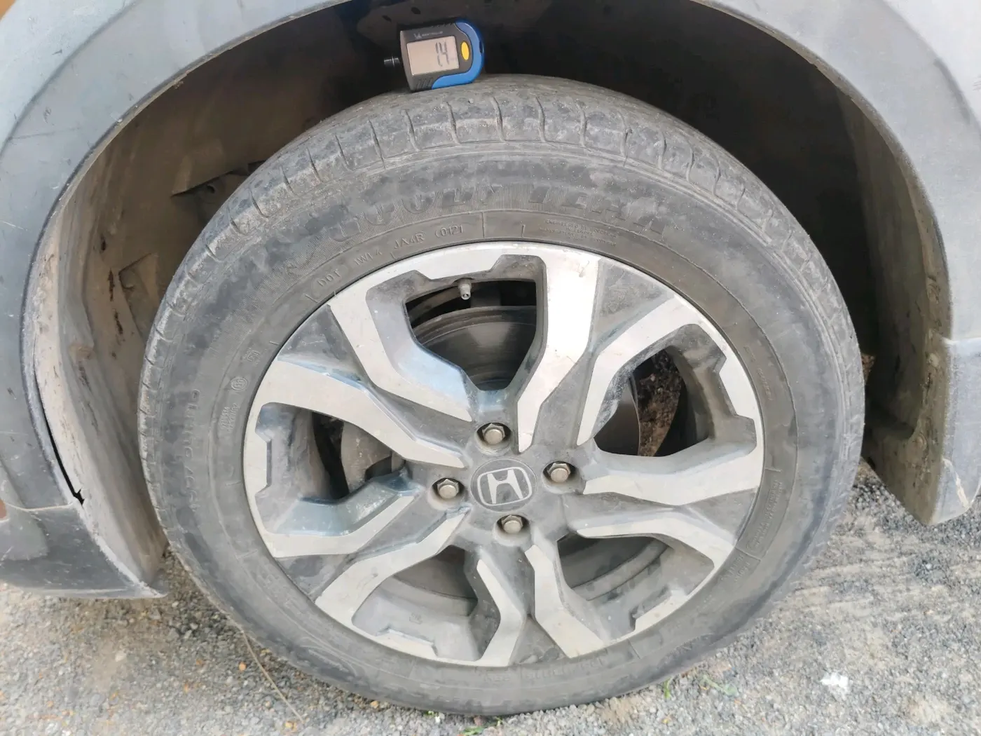 2018 Honda WR-V 1.5L I-DTEC VX MT, Diesel, Manual, 79,630 km, tyre