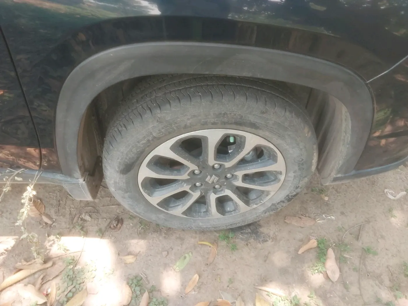 2024 Maruti Grand Vitara ZETA CNG, CNG, Manual, 47,117 km, tyre
