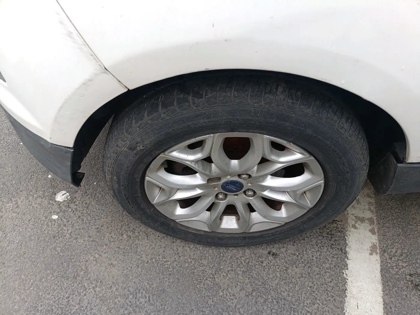 2017 Ford Ecosport TITANIUM 1.5L PETROL AT, Petrol, Automatic, 67,159 km, tyre