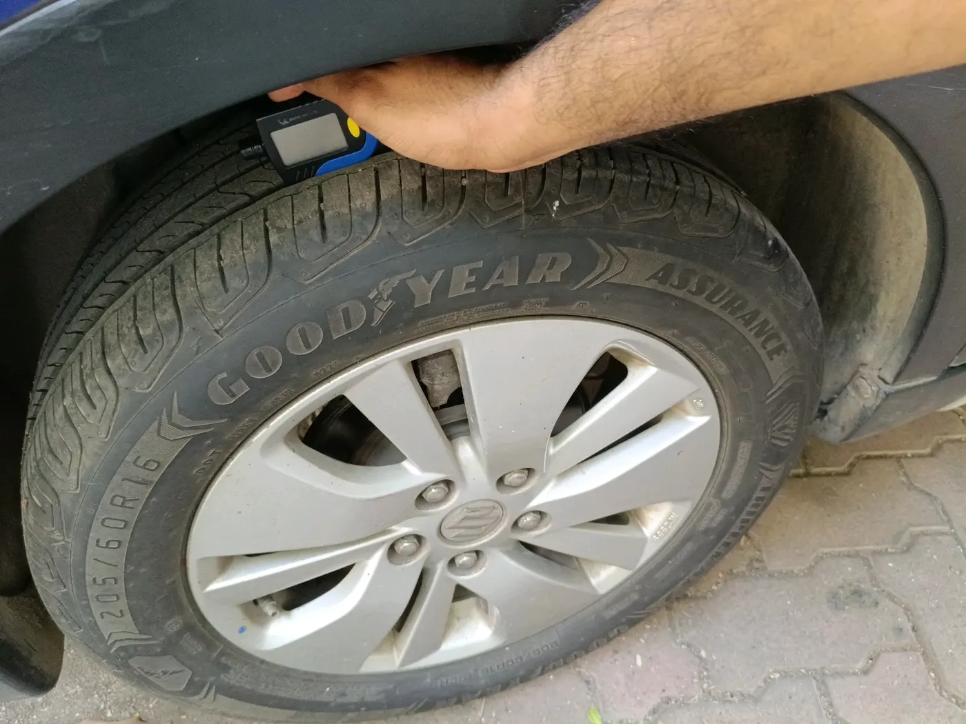 2015 Maruti S Cross ZETA 1.3, Diesel, Manual, 58,519 km, tyre