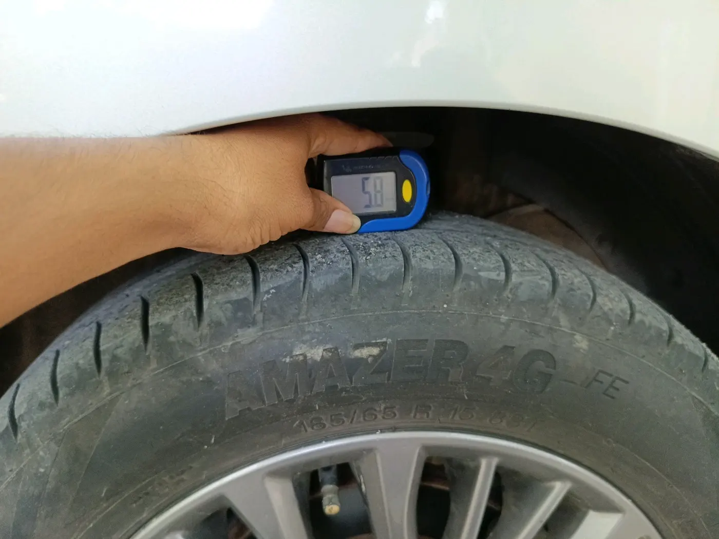 2020 Maruti Ertiga ZXI AT SHVS, Petrol, Automatic, 65,377 km, tyre