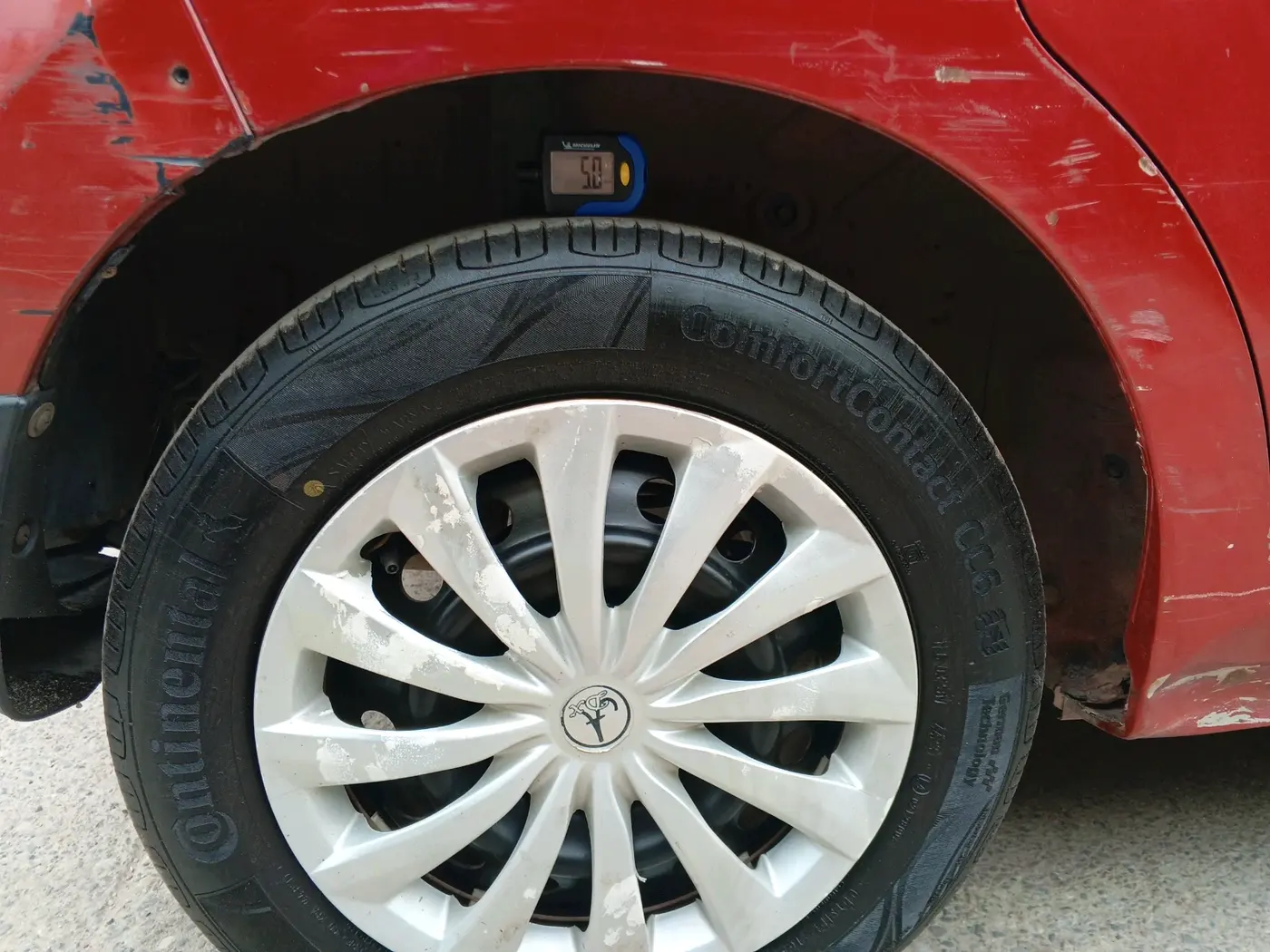 2014 Maruti Celerio VXI AMT, Petrol, Automatic, 87,951 km, tyre