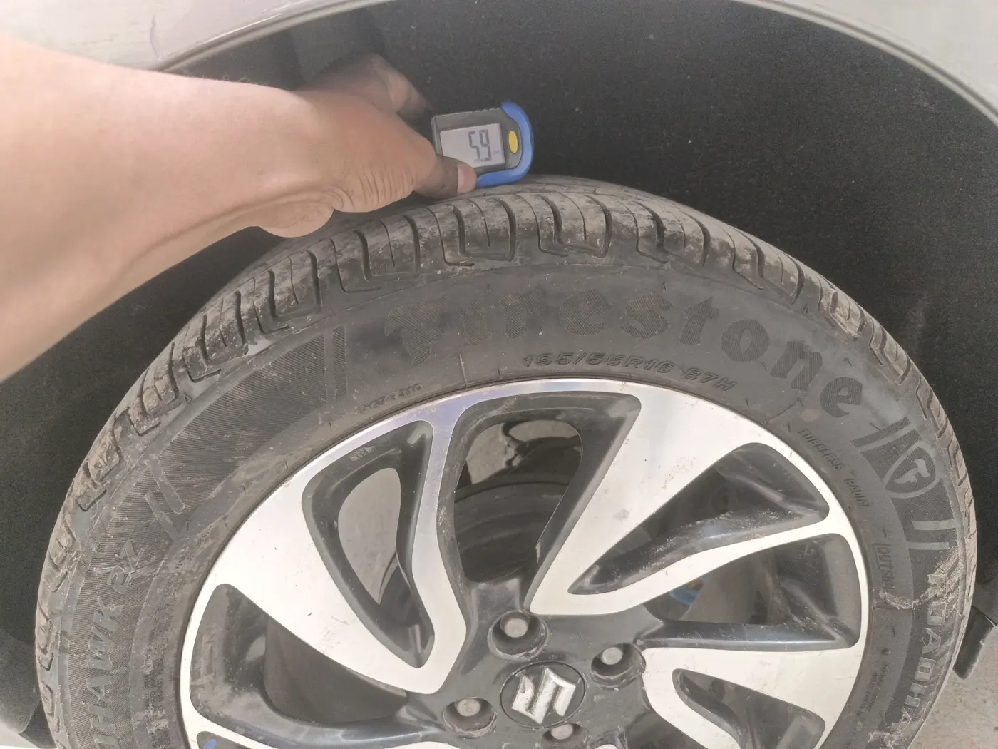 2019 Maruti Baleno ZETA PETROL 1.2, Petrol, Manual, 1,12,314 km, tyre