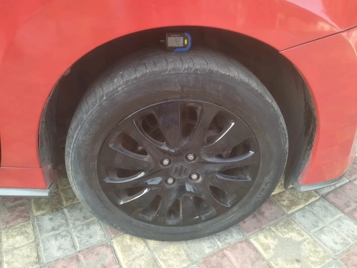 2017 Maruti Baleno RS 1.0 PETROL, Petrol, Manual, 82,869 km, tyre
