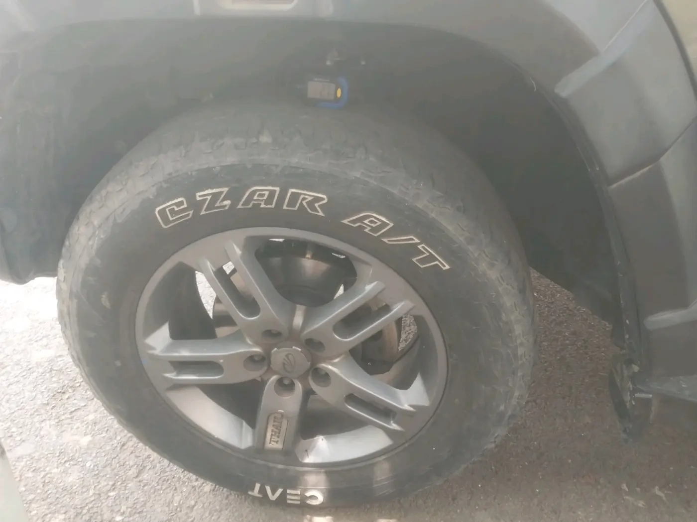 2021 Mahindra Thar LX PETROL HT 4WD AT, Petrol, Automatic, 27,191 km, tyre