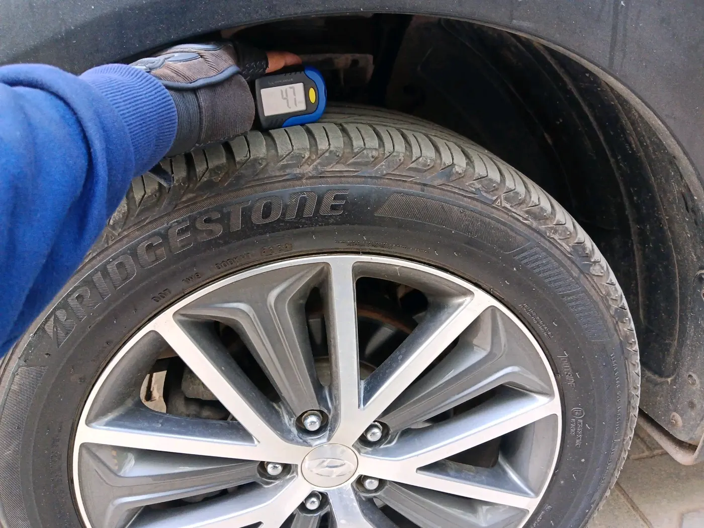 2018 Hyundai Tucson GLS 4WD AT DIESEL, Diesel, Automatic, 1,48,890 km, tyre
