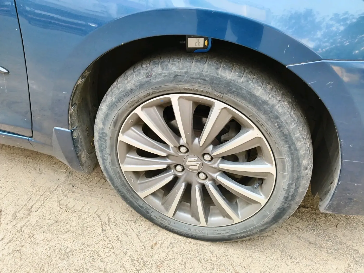 2019 Maruti Ciaz ALPHA  AT 1.5 SHVS PETROL, Petrol, Automatic, 55,236 km, tyre
