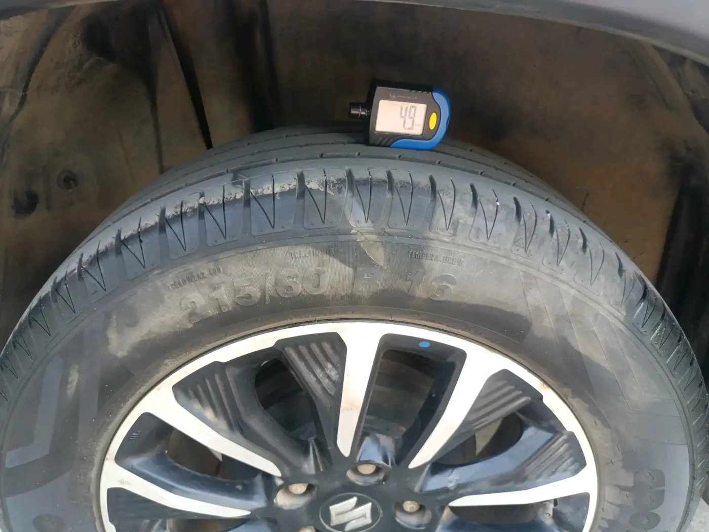 2022 Maruti Vitara Brezza ZXI PLUS, Petrol, Manual, 39,843 km, tyre