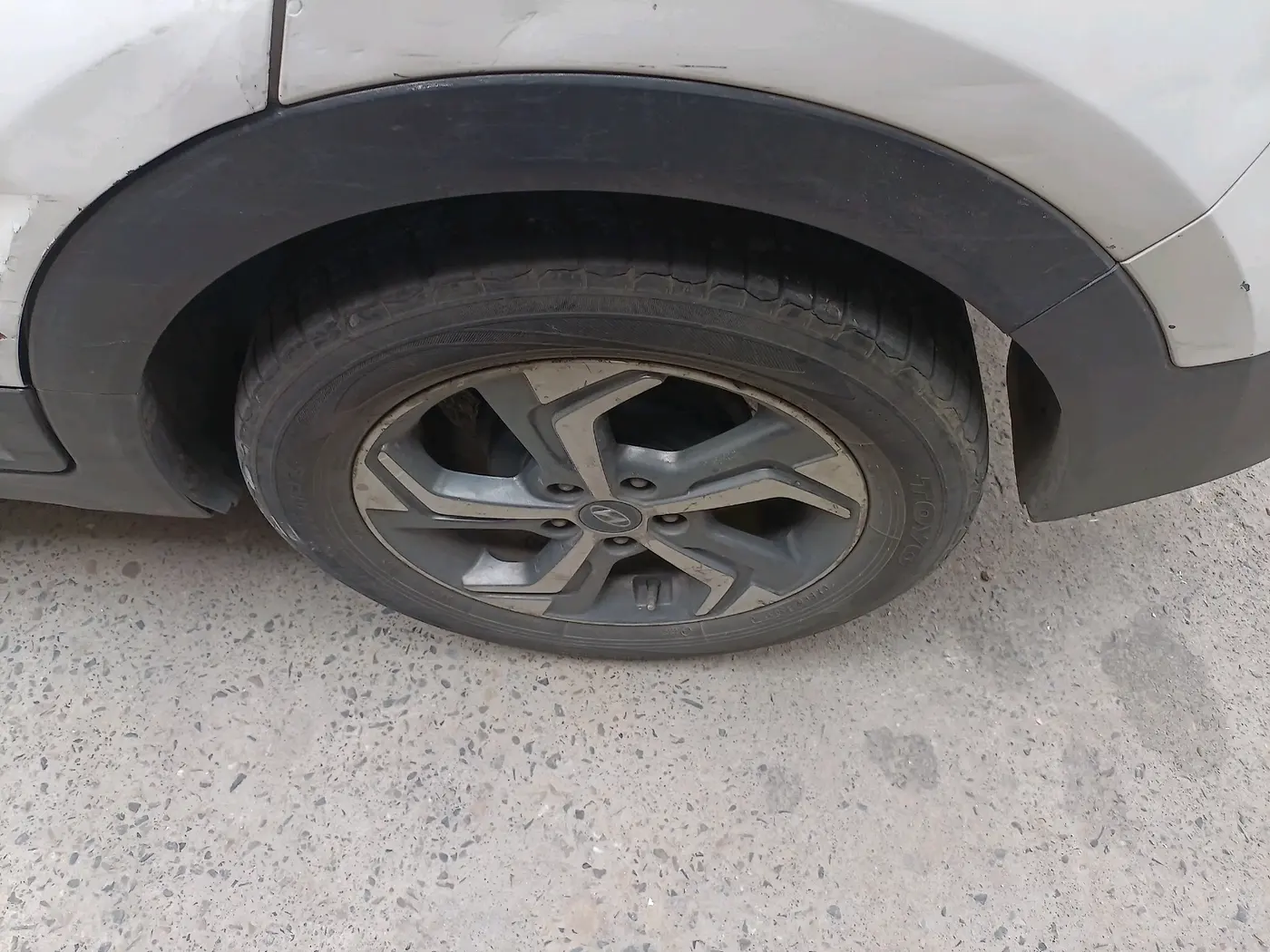 2019 Hyundai Creta SX AT 1.6 DIESEL, Diesel, Automatic, 1,35,257 km, tyre