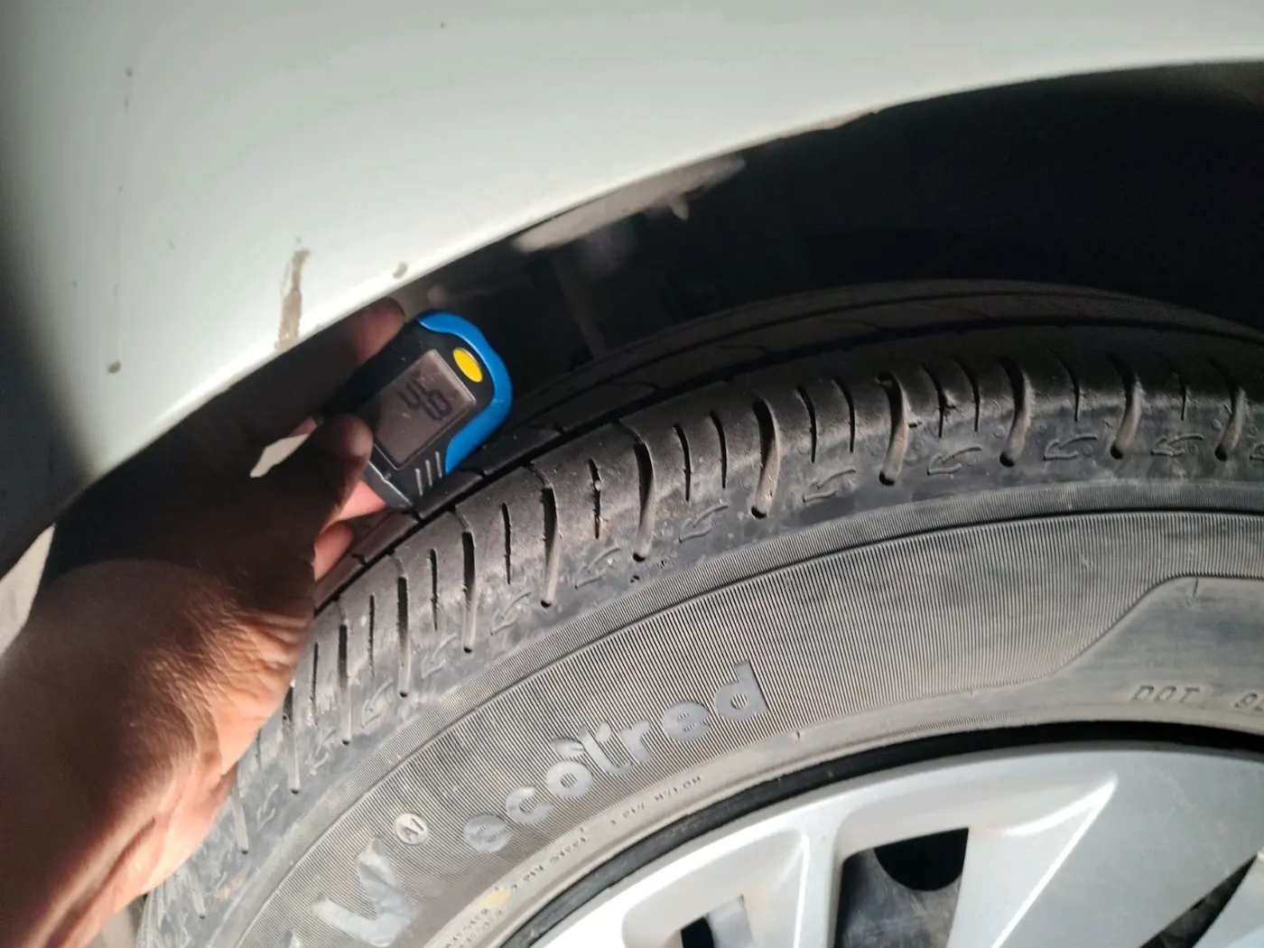 2019 Maruti Baleno DELTA CVT PETROL 1.2, Petrol, Automatic, 58,117 km, tyre