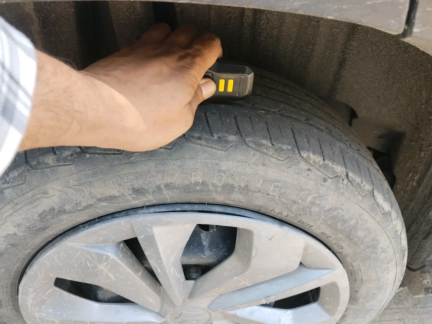 2023 Maruti FRONX DELTA CNG 1.2 MT, CNG, Manual, 45,511 km, tyre