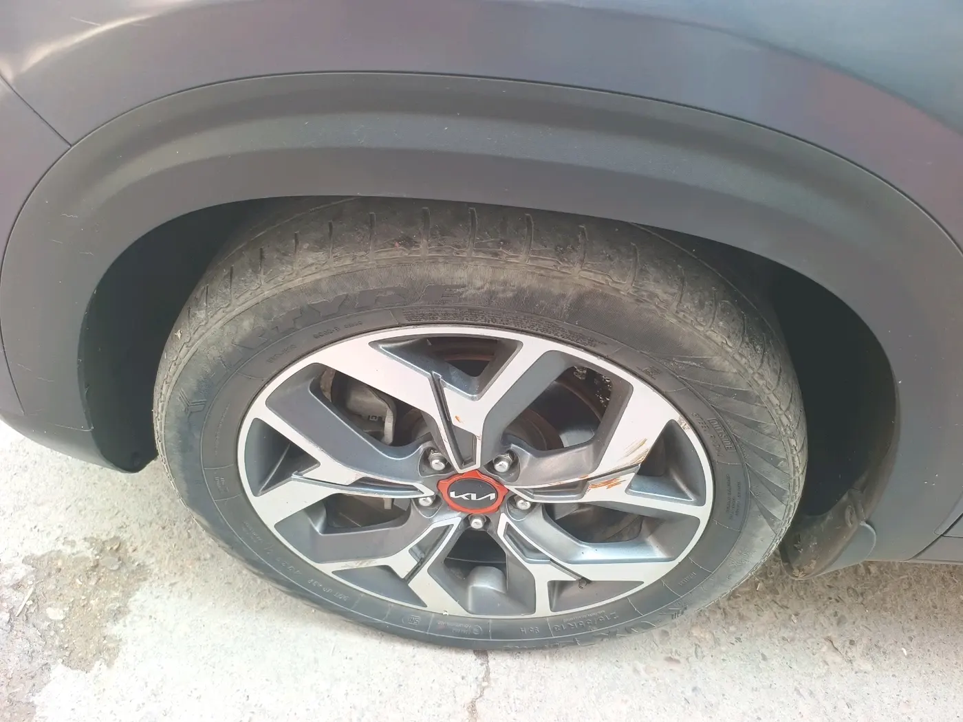 2021 KIA SELTOS X LINE 1.5 DIESEL AT, Diesel, Automatic, 45,087 km, tyre