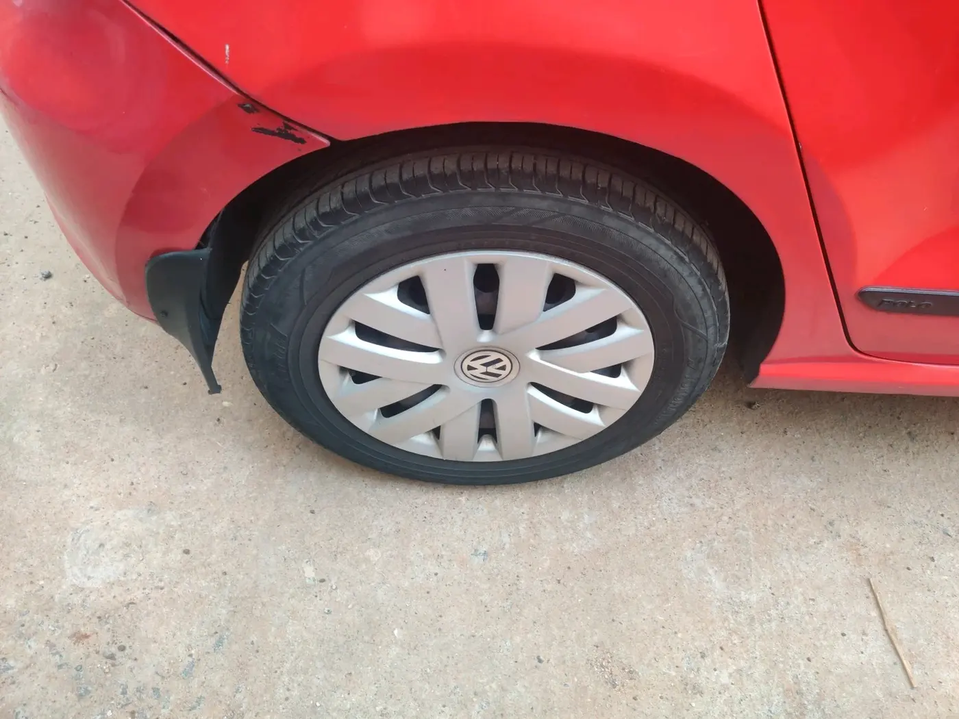 2013 Volkswagen Polo COMFORTLINE 1.2L PETROL, Petrol, Manual, 76,722 km, tyre