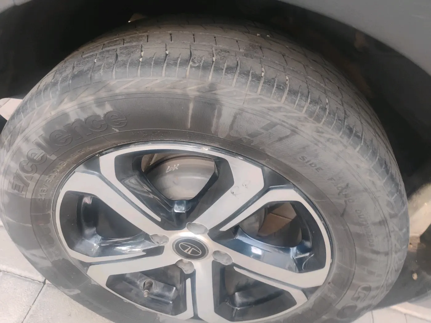 2022 Tata NEXON XZ PLUS (O) DIESEL, Diesel, Manual, 52,302 km, tyre
