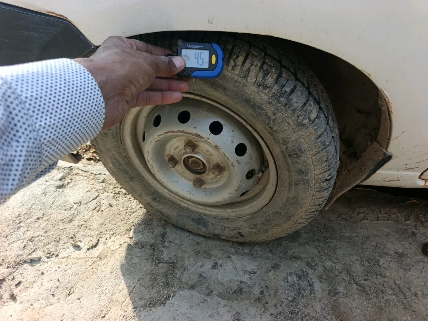 2012 Maruti Alto LX, Petrol, Manual, 58,422 km, tyre