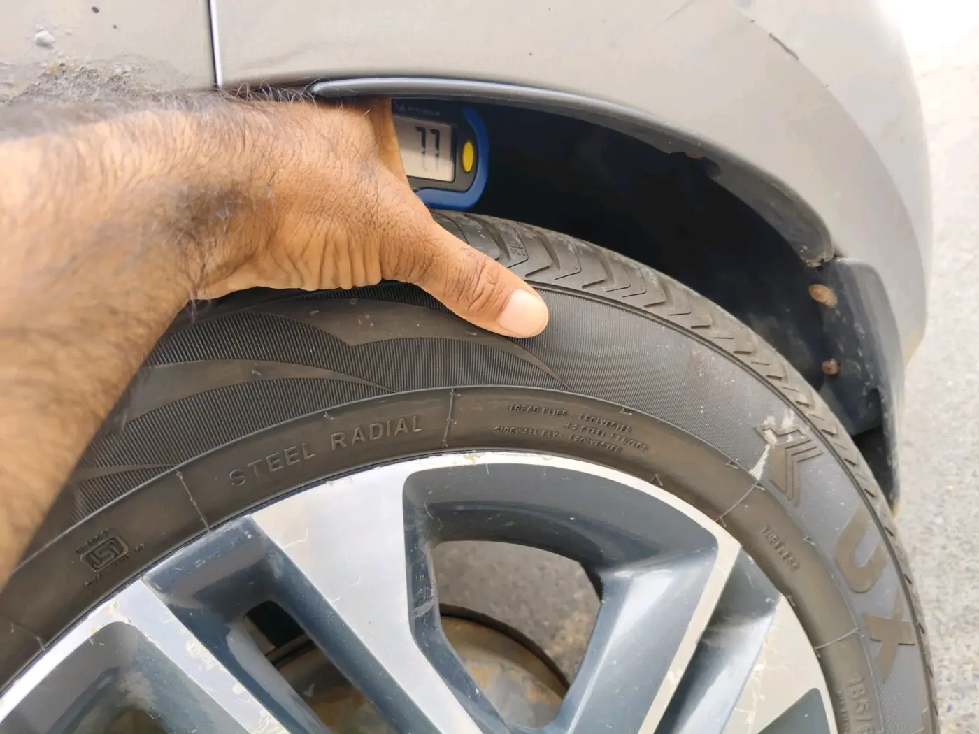 2018 Tata TIGOR XZA PETROL, CNG, Automatic, 1,17,212 km, tyre