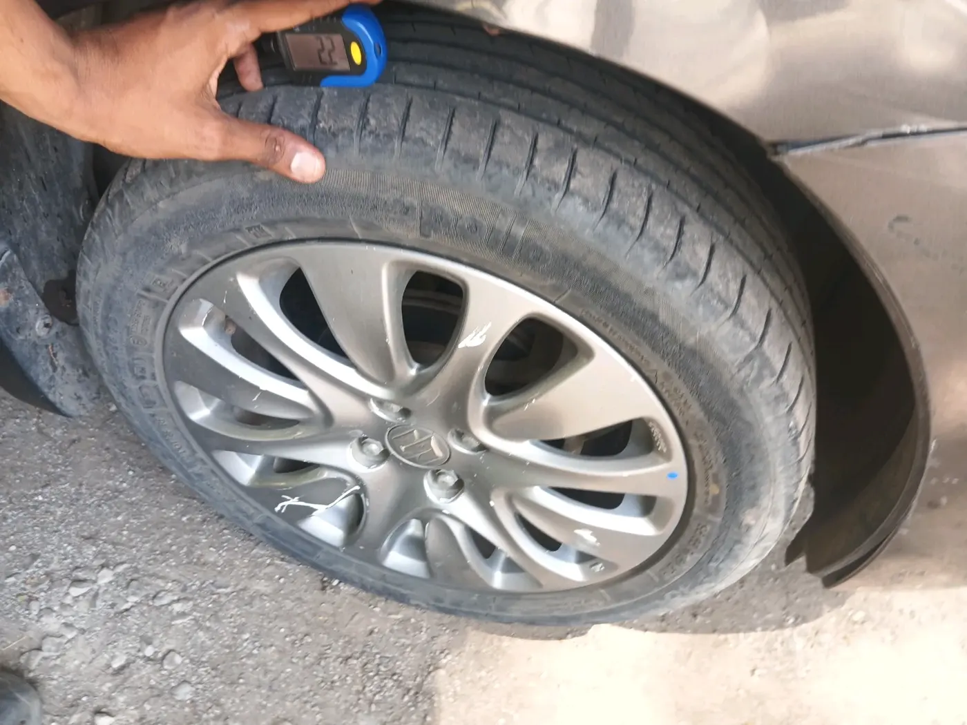 2018 Maruti Baleno ALPHA PETROL 1.2, Petrol, Manual, 80,427 km, tyre