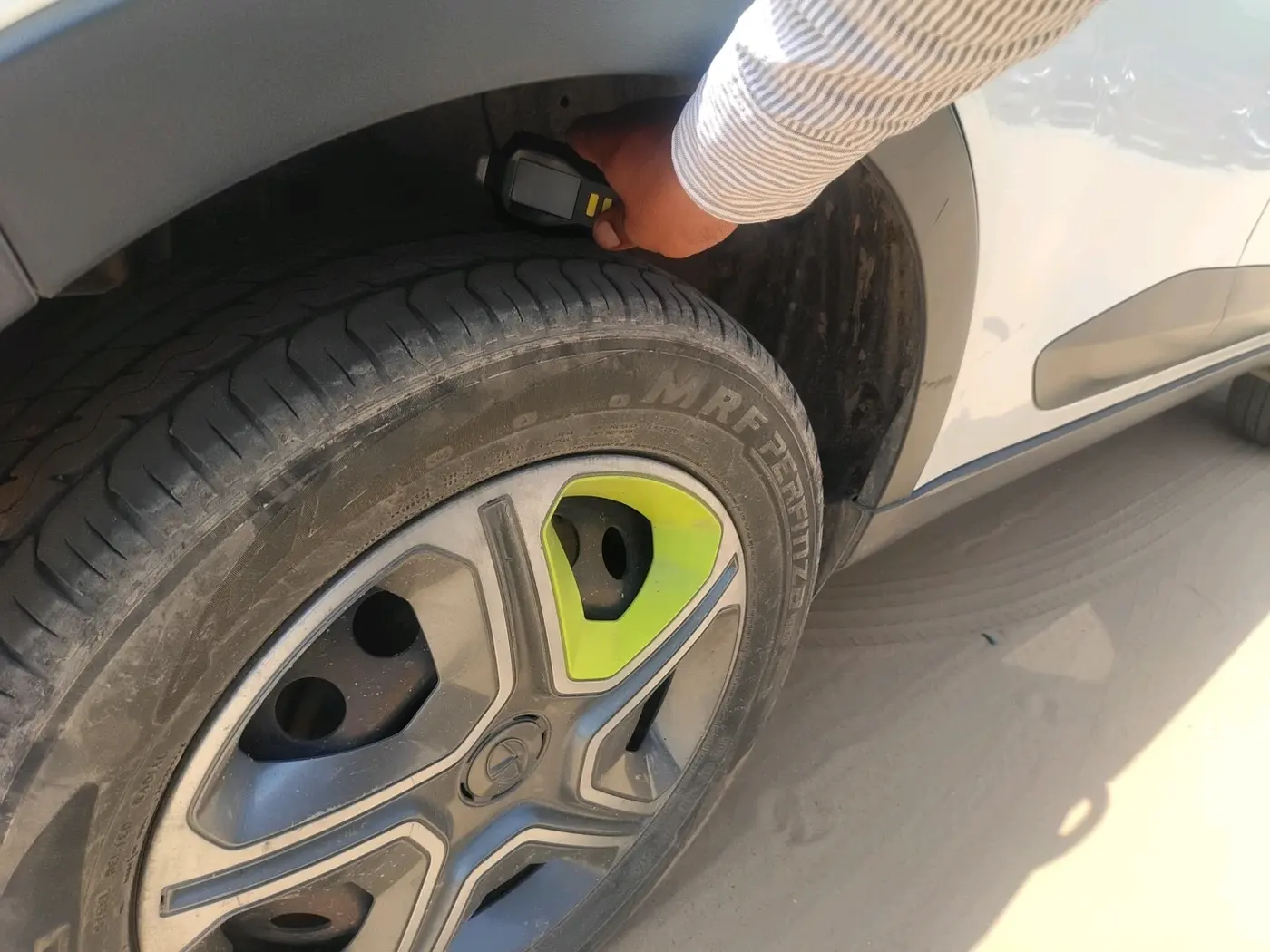 2018 Tata NEXON KRAZ MT PETROL, Petrol, Manual, 82,868 km, tyre