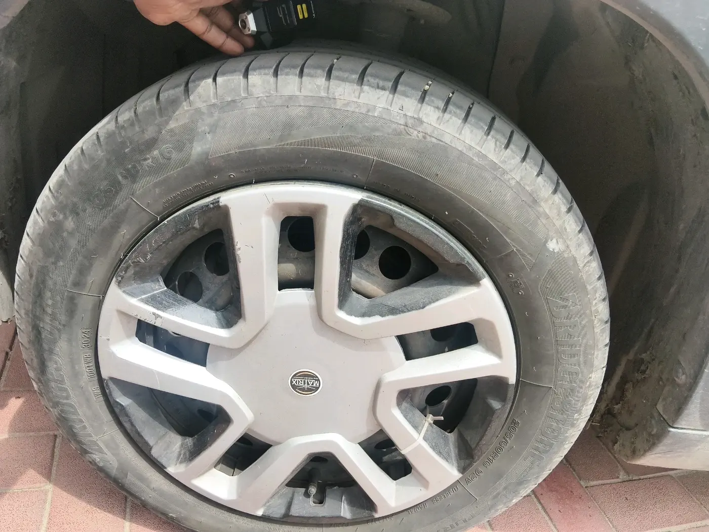 2017 Maruti Vitara Brezza LDI (O), Diesel, Manual, 2,06,013 km, tyre