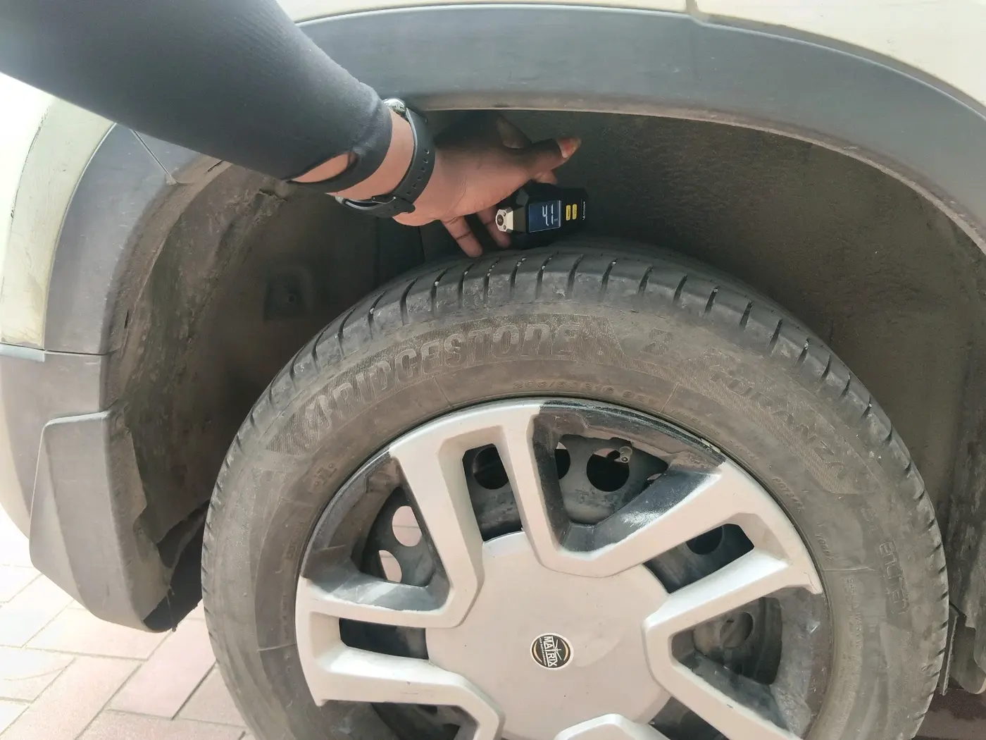 2017 Maruti Vitara Brezza LDI (O), Diesel, Manual, 2,06,013 km, tyre