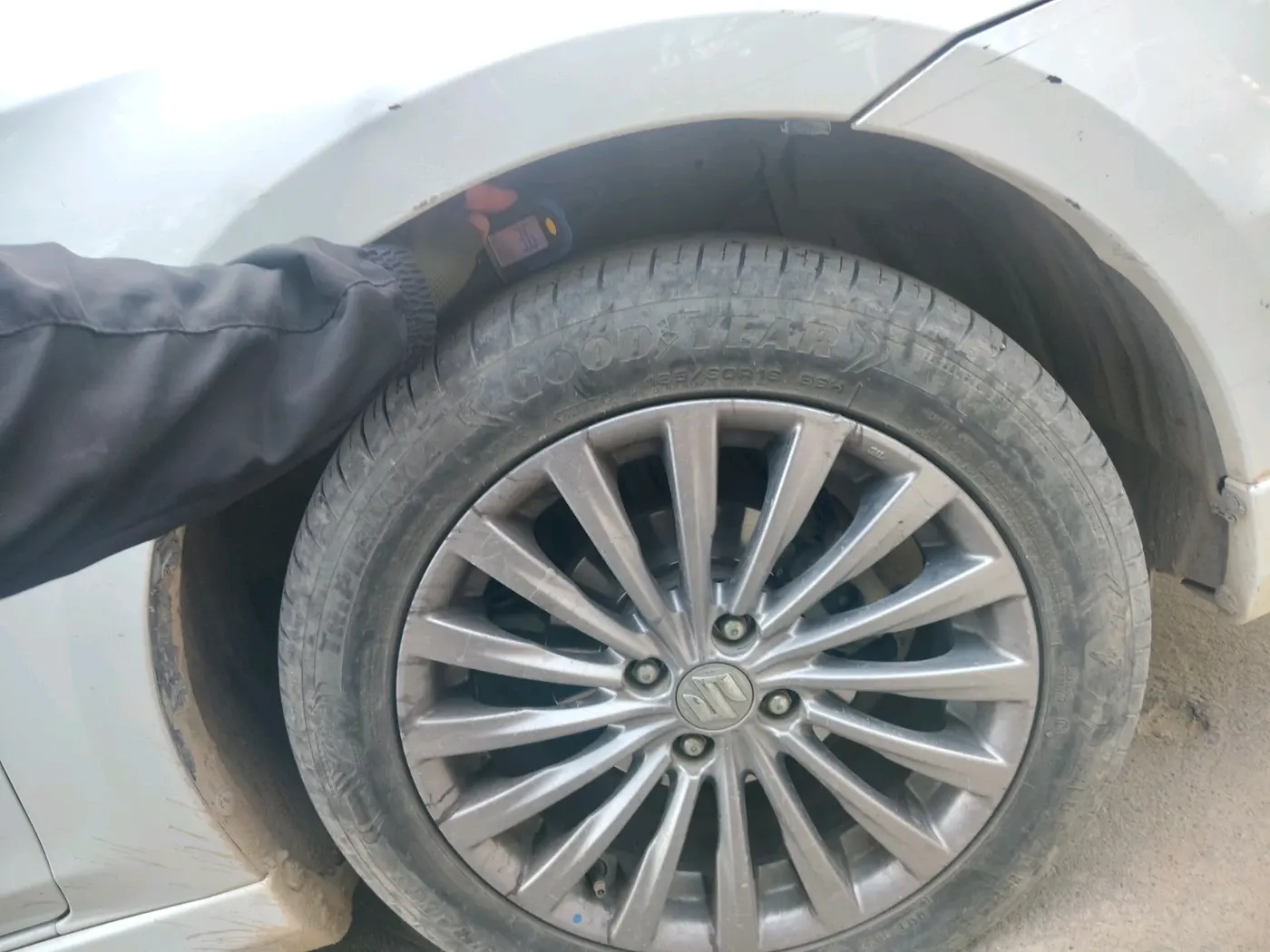 2018 Maruti Ciaz S 1.4 MT PETROL, Petrol, Manual, 1,29,910 km, tyre