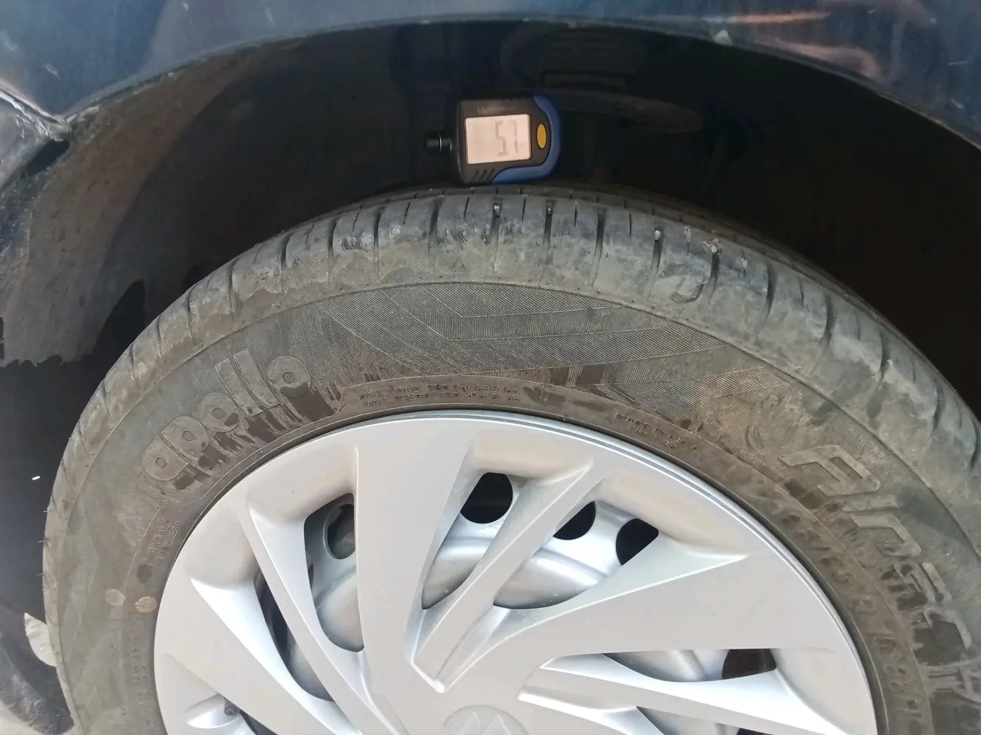 2022 Maruti Baleno SIGMA PETROL 1.2, Petrol, Manual, 71,546 km, tyre