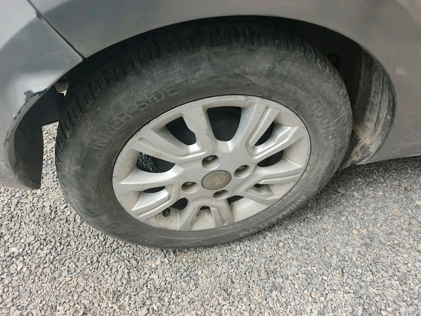 2018 Tata Tiago XZ PETROL, CNG, Manual, 1,22,754 km, tyre
