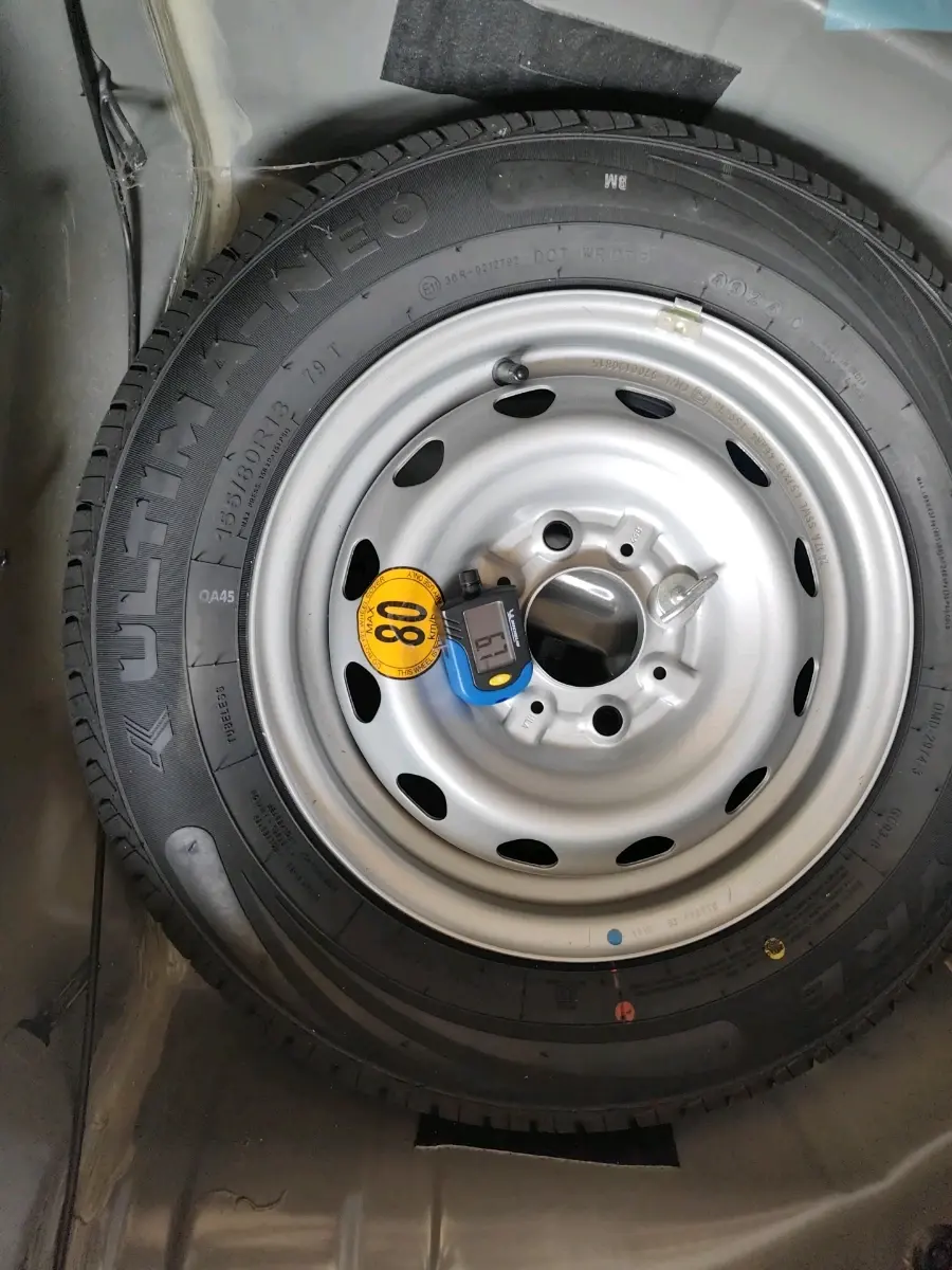 2025 Tata Tiago XE PETROL, Petrol, Manual, 6,434 km, tyre