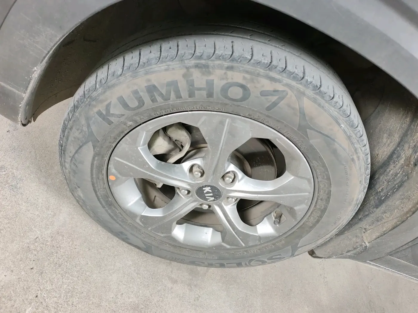 2019 KIA SELTOS HTK PLUS 1.5, Petrol, Manual, 52,822 km, tyre