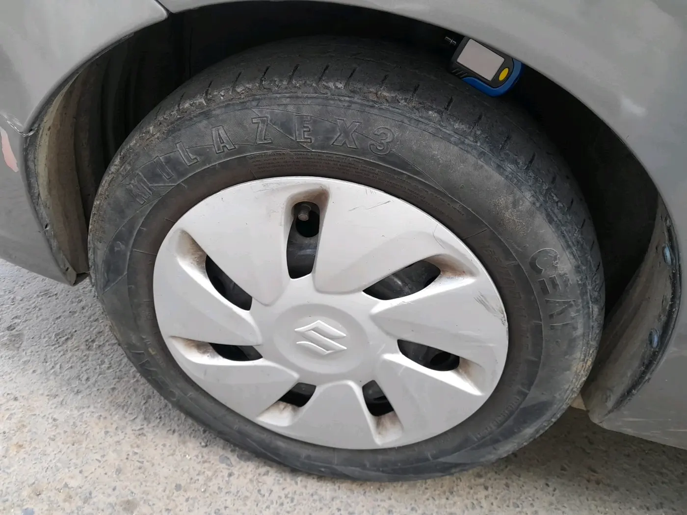 2020 Maruti Celerio VXI, Petrol, Manual, 1,50,879 km, tyre