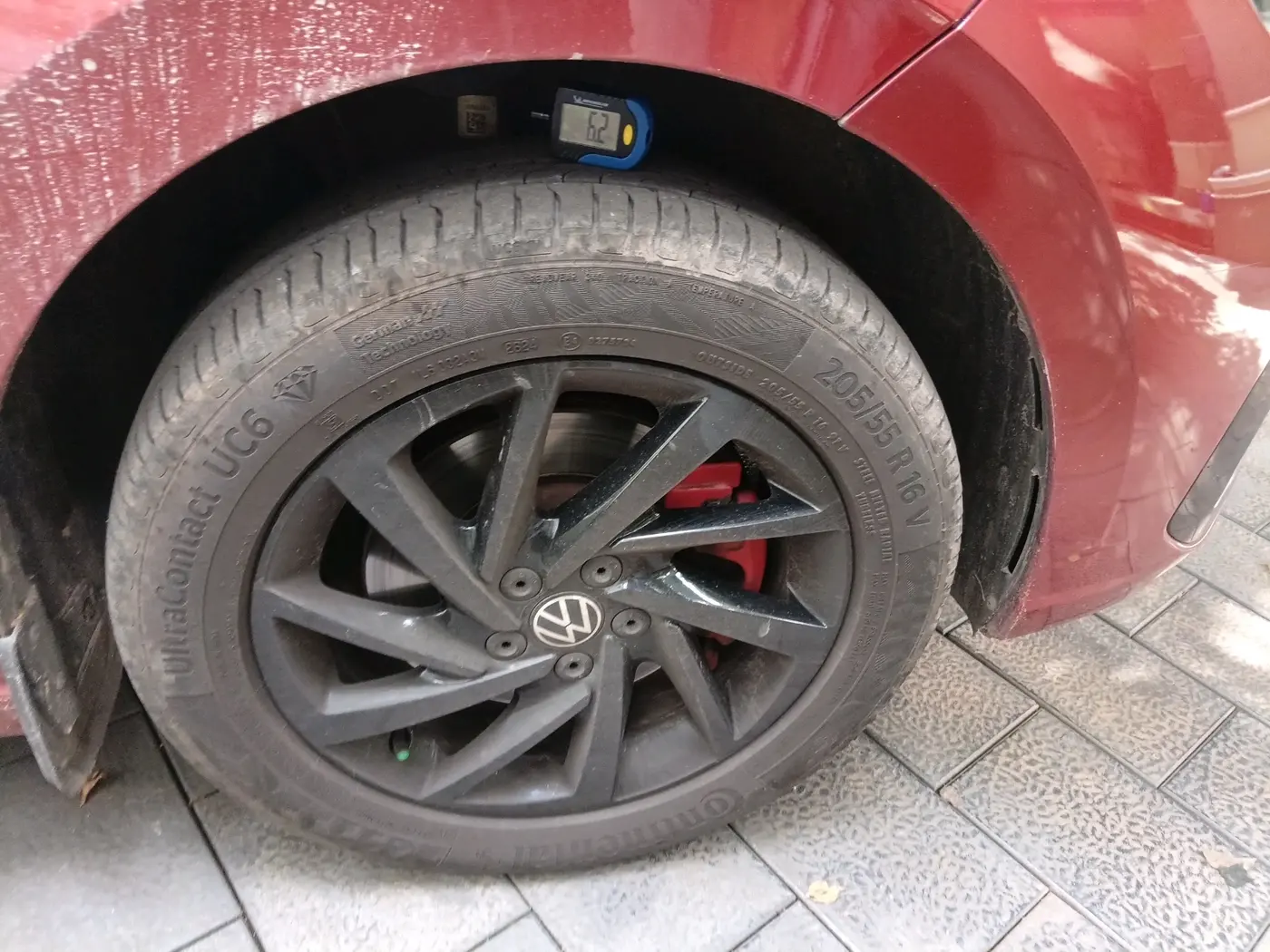 2023 Volkswagen VIRTUS GT PLUS TSI 1.5 EVO DSG, Petrol, Automatic, 49,415 km, tyre