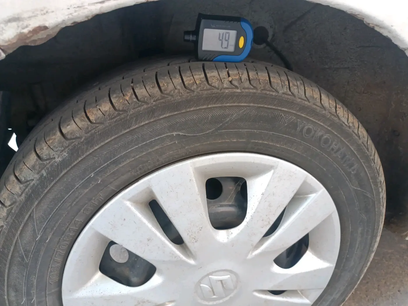 2021 Maruti Celerio VXI CNG, CNG, Manual, 1,20,137 km, tyre