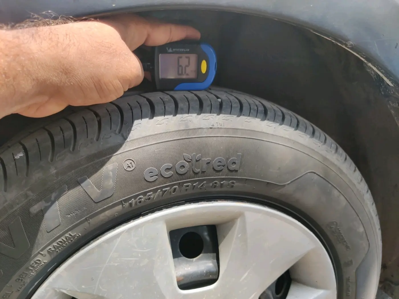 2023 Maruti New Wagon-R VXI CNG 1.0, CNG, Manual, 45,414 km, tyre