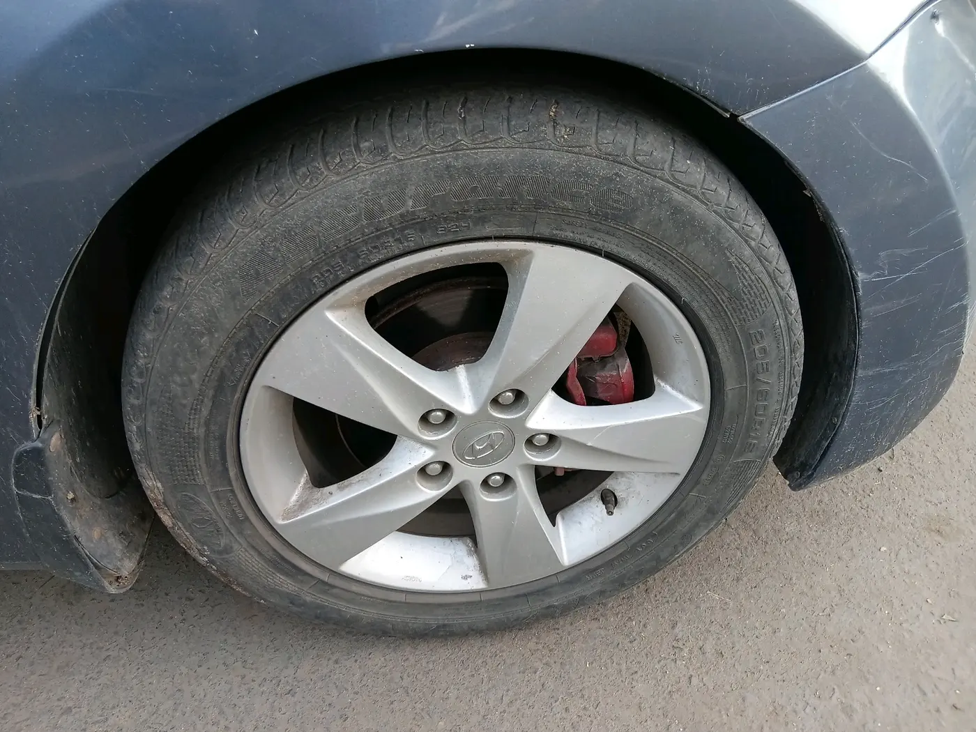2014 Hyundai New Elantra 1.6 S MT DIESEL, Diesel, Manual, 89,140 km, tyre