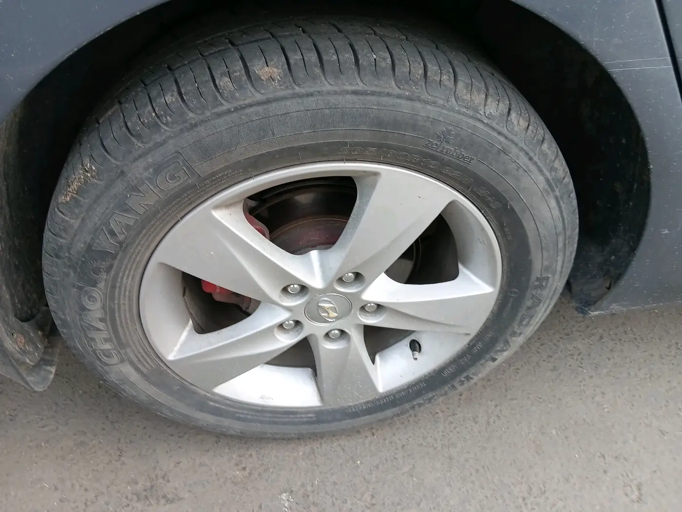 2014 Hyundai New Elantra 1.6 S MT DIESEL, Diesel, Manual, 89,140 km, tyre