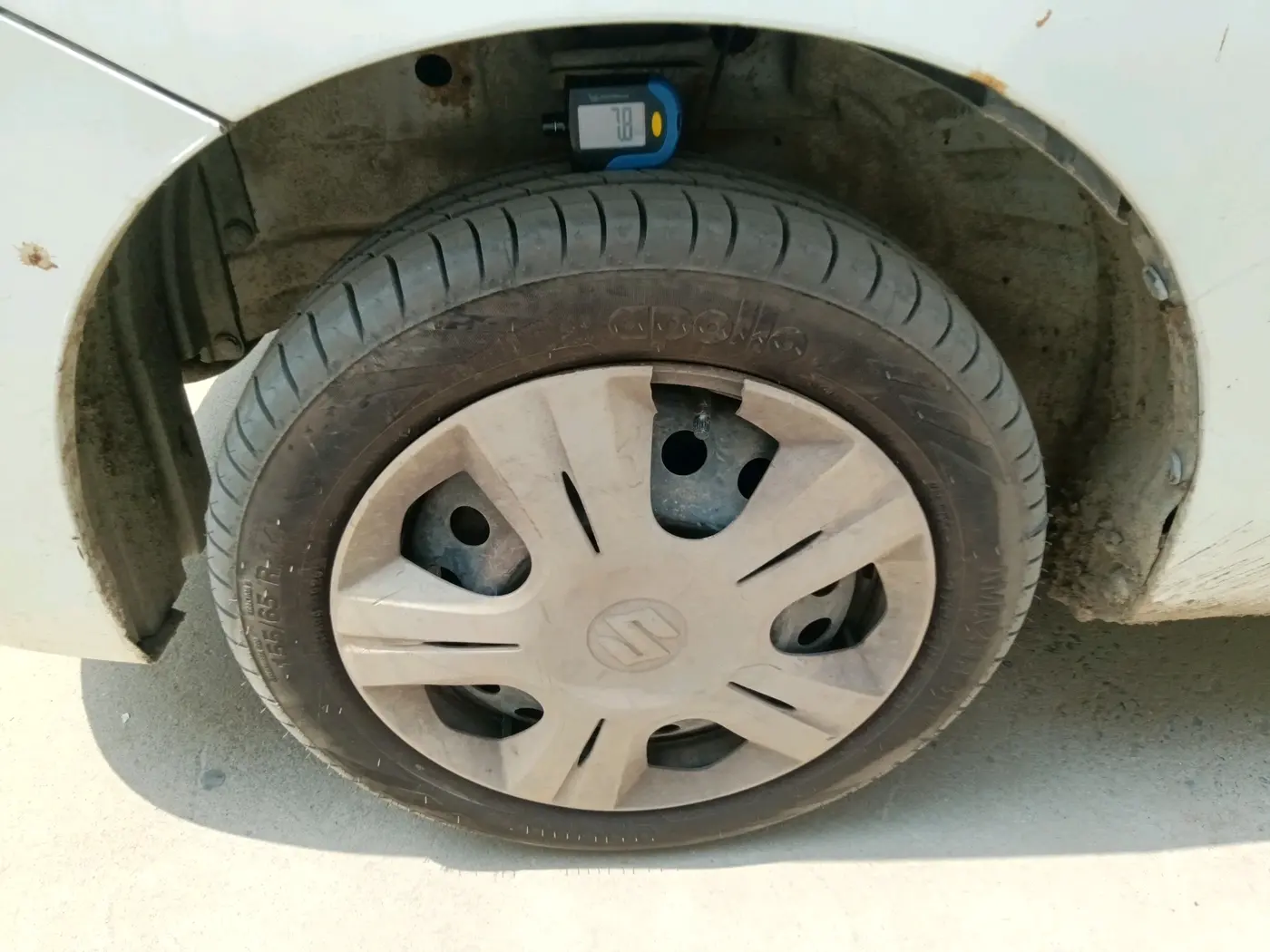 2015 Maruti Wagon R 1.0 VXI, Petrol, Manual, 64,821 km, tyre