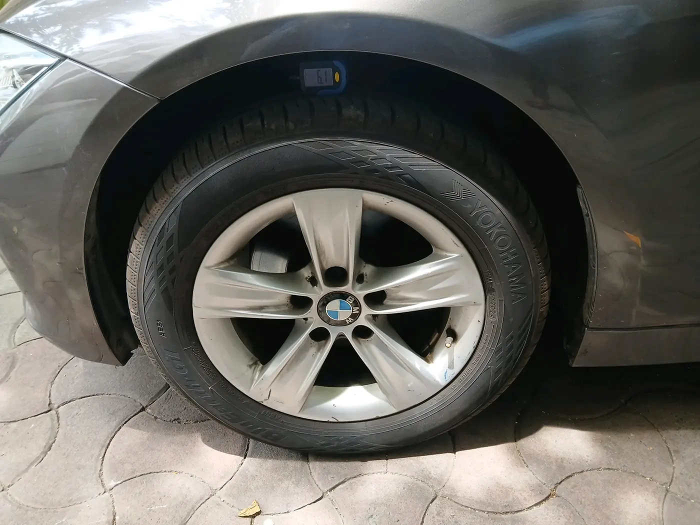 2014 BMW 3 Series 320D PRESTIGE, Diesel, Automatic, 1,10,234 km, tyre