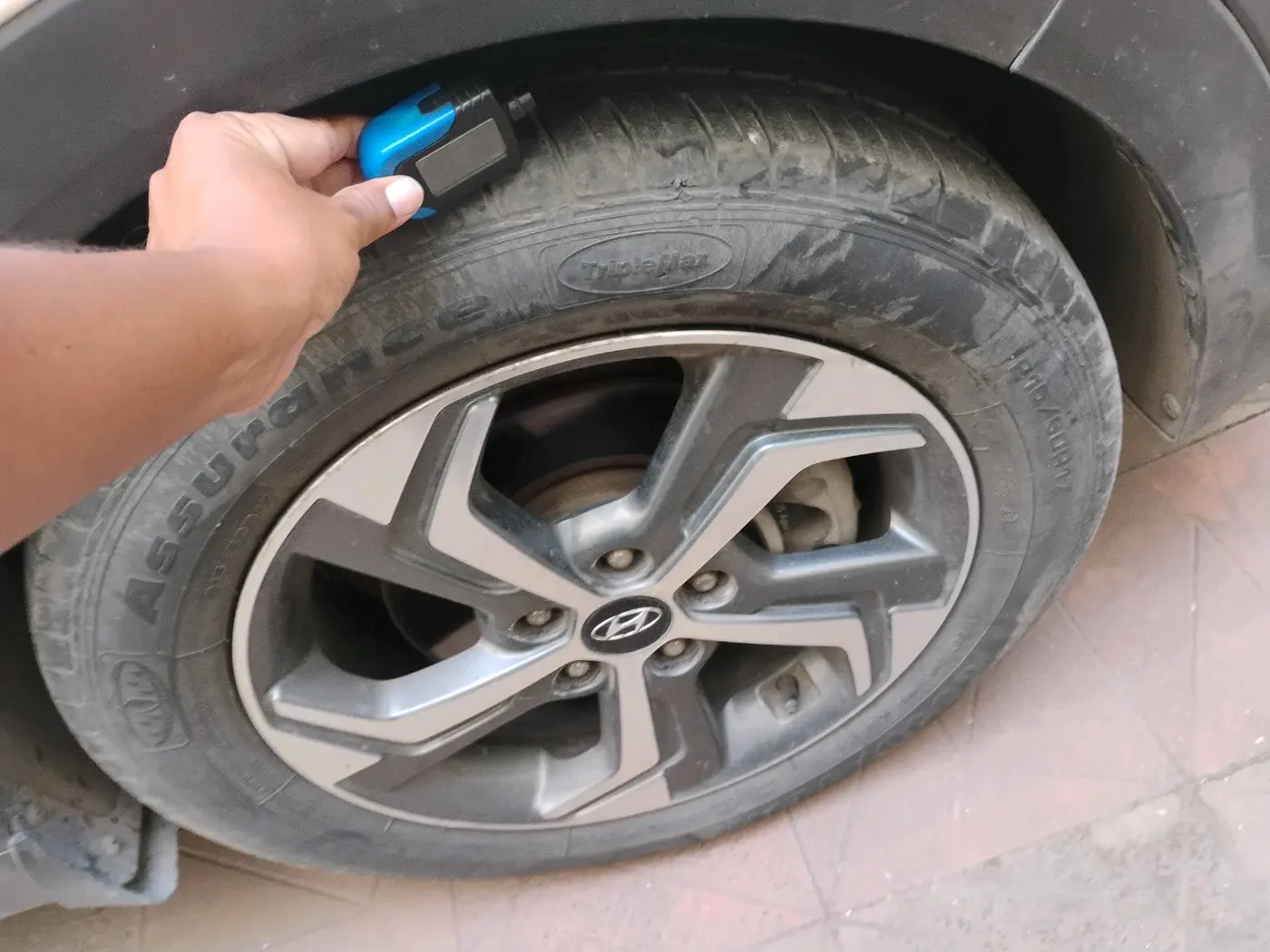 2019 Hyundai Creta SX (O) EXECUTIVE 1.6 PETROL, Petrol, Manual, 78,897 km, tyre