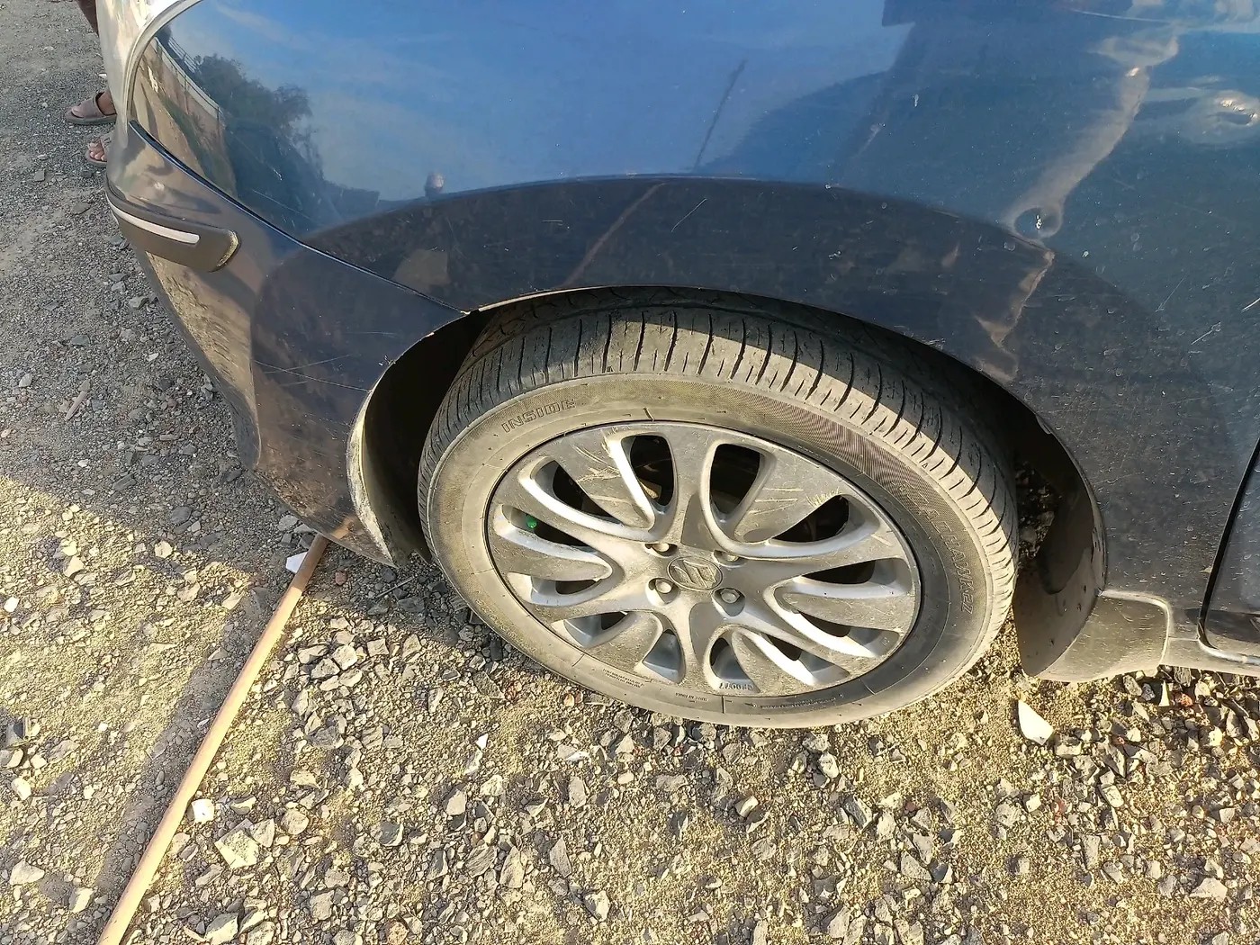 2017 Maruti Baleno ZETA CVT PETROL 1.2, Petrol, Automatic, 1,51,253 km, tyre
