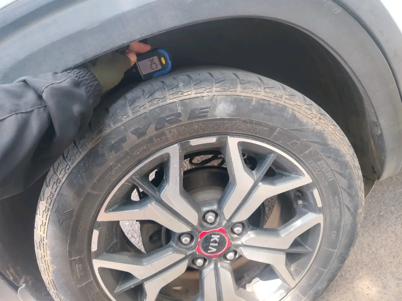 2021 KIA SELTOS GTX PLUS DCT 1.4 PETROL, Petrol, Automatic, 1,15,135 km, tyre