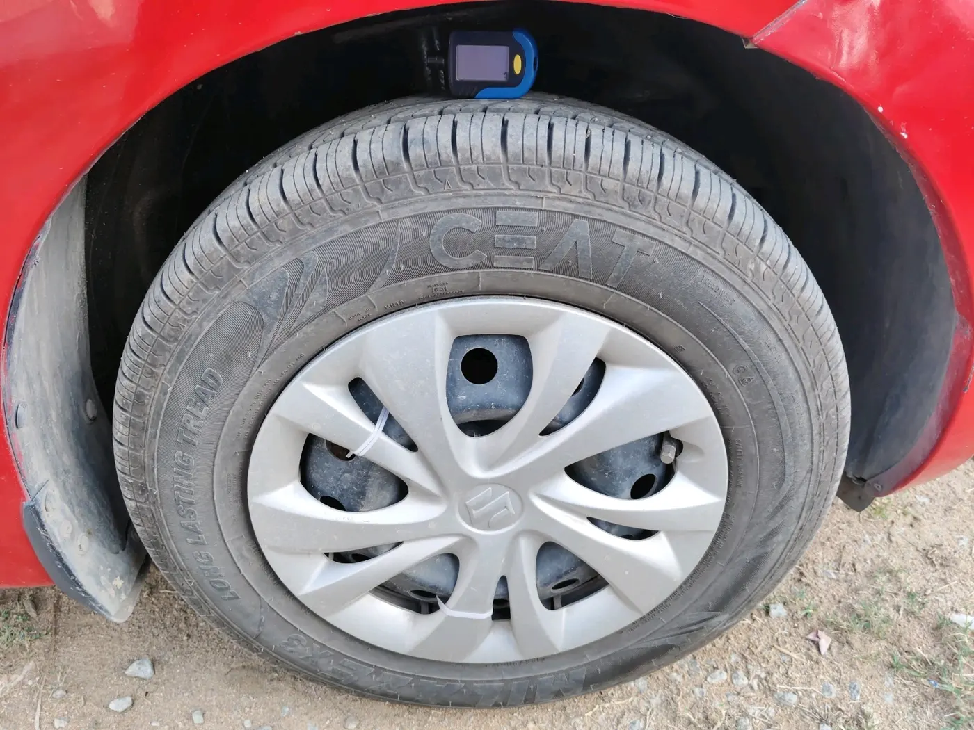 2019 Maruti Swift VXI, Petrol, Manual, 72,149 km, tyre