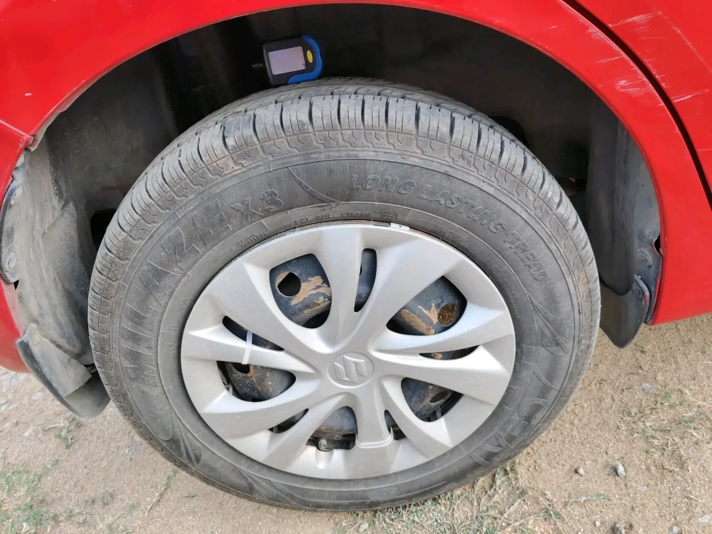 2019 Maruti Swift VXI, Petrol, Manual, 72,149 km, tyre