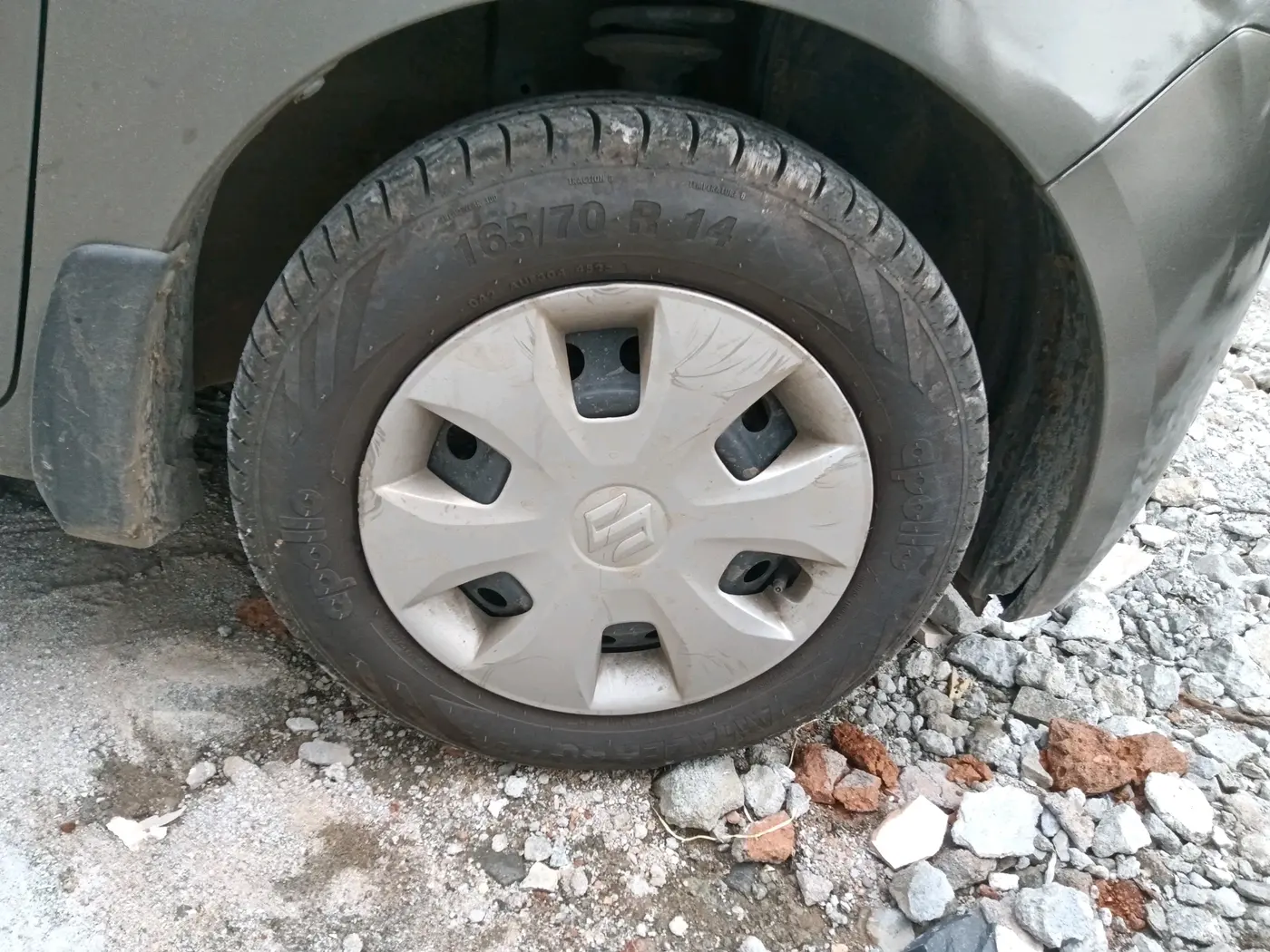 2021 Maruti New Wagon-R VXI (O) 1.2, Petrol, Manual, 69,341 km, tyre