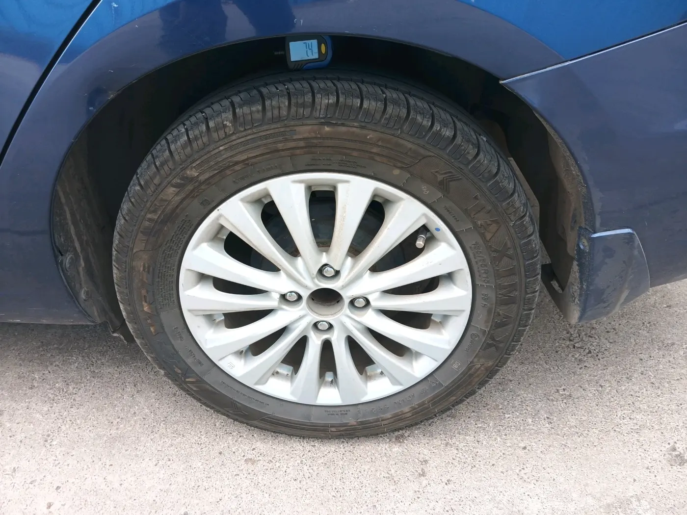 2018 Maruti Ciaz DELTA DIESEL 1.3, Diesel, Manual, 1,36,821 km, tyre