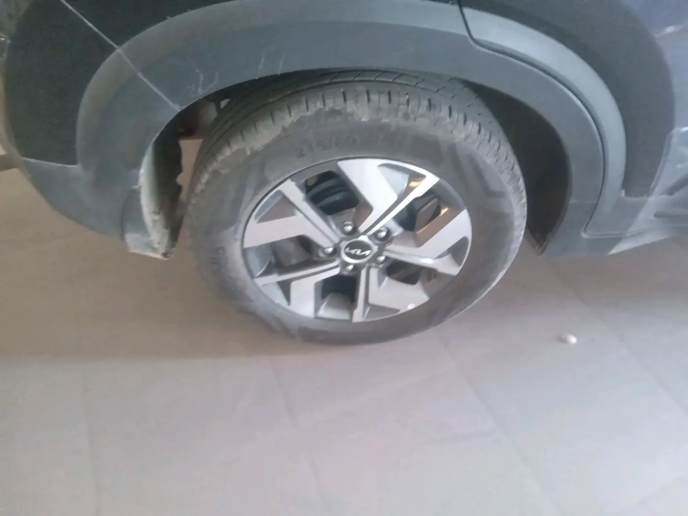 2022 KIA SONET HTX 1.5, Diesel, Manual, 72,906 km, tyre
