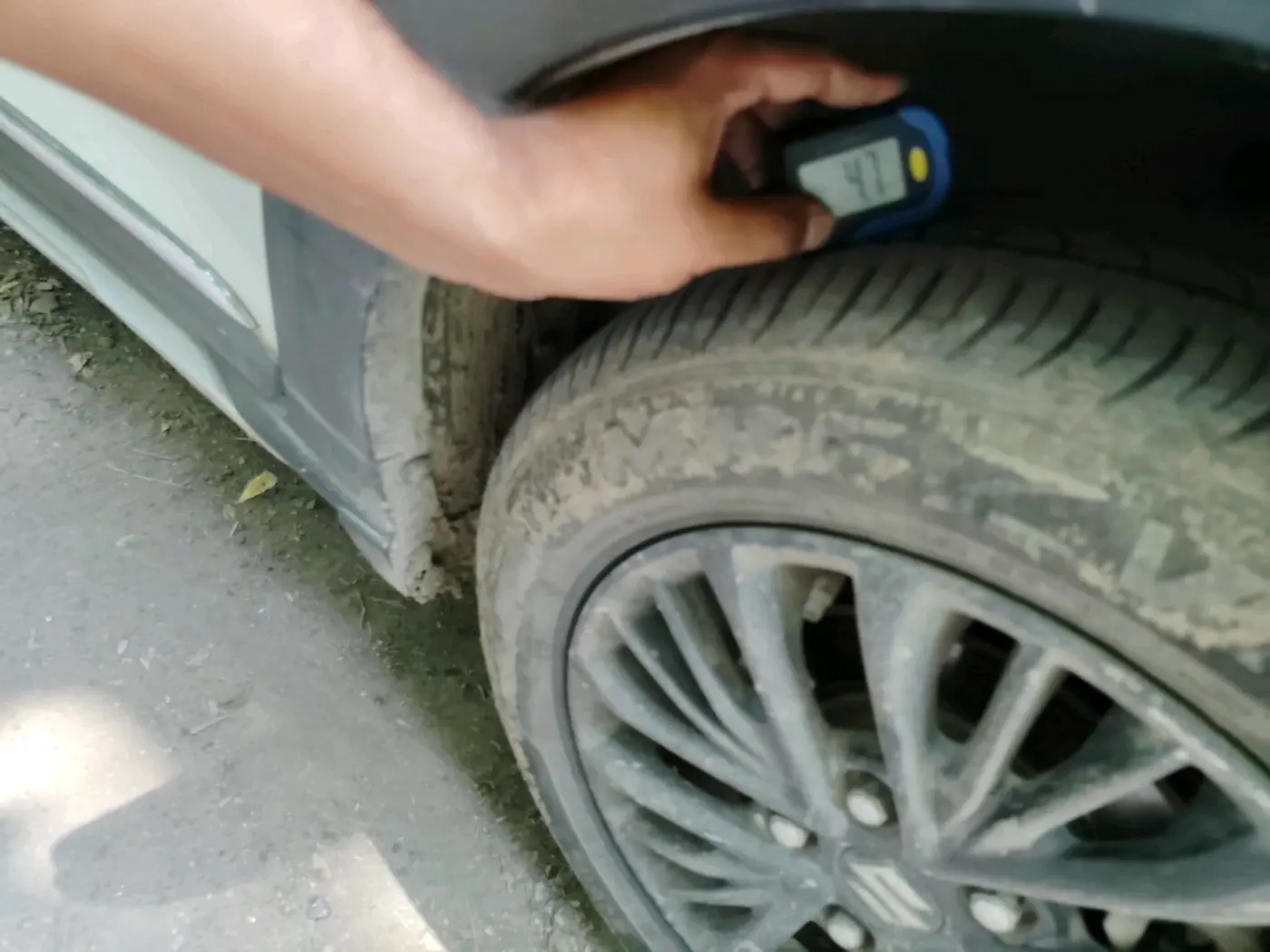 2020 Maruti XL6 ALPHA MT, Petrol, Manual, 1,37,525 km, tyre