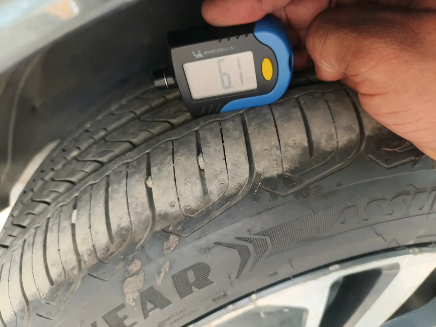 2022 Tata ALTROZ XZA PLUS, Petrol, Automatic, 66,240 km, tyre