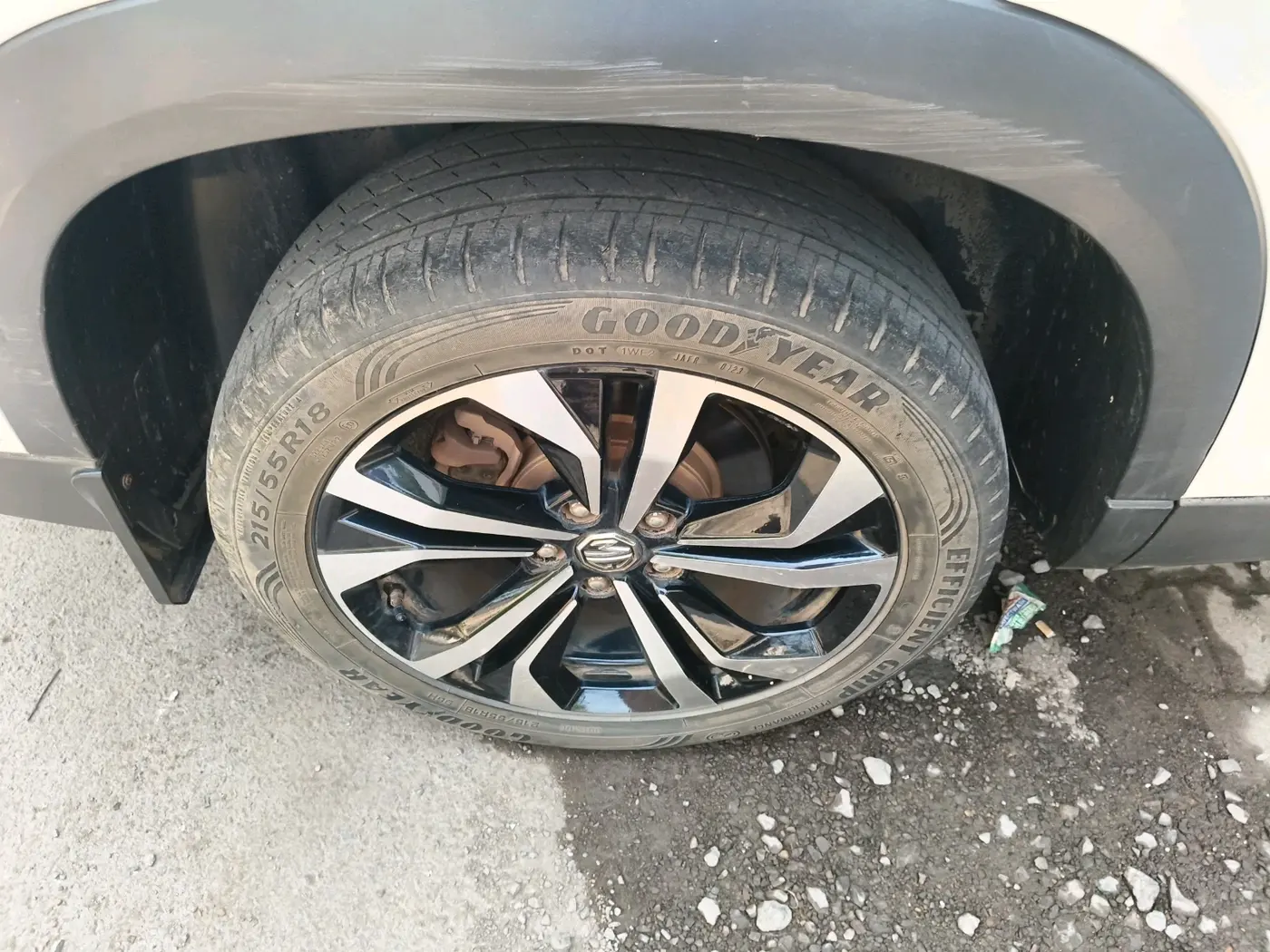2023 MG HECTOR SHARP PRO 1.5 PETROL TURBO CVT PETROL, Petrol, Automatic, 45,314 km, tyre