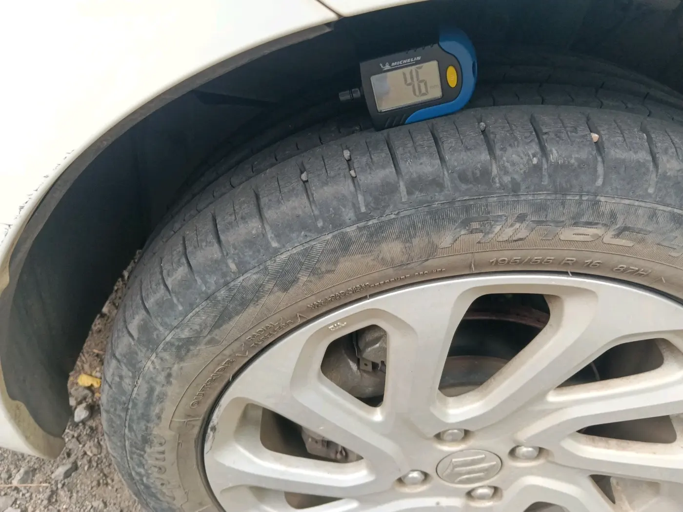 2022 Maruti Baleno ZETA PETROL 1.2, Petrol, Manual, 24,387 km, tyre
